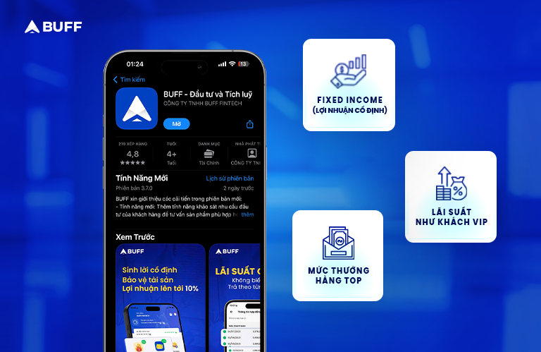 BUFF giúp người Việt biến tiền nhàn rỗi thành thu nhập đều đặn, hiệu quả